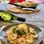 chilli garlic prawn pasta