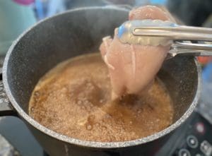 how to poach chicken breasts
