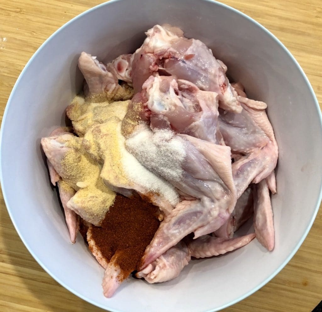  spices on raw chicken