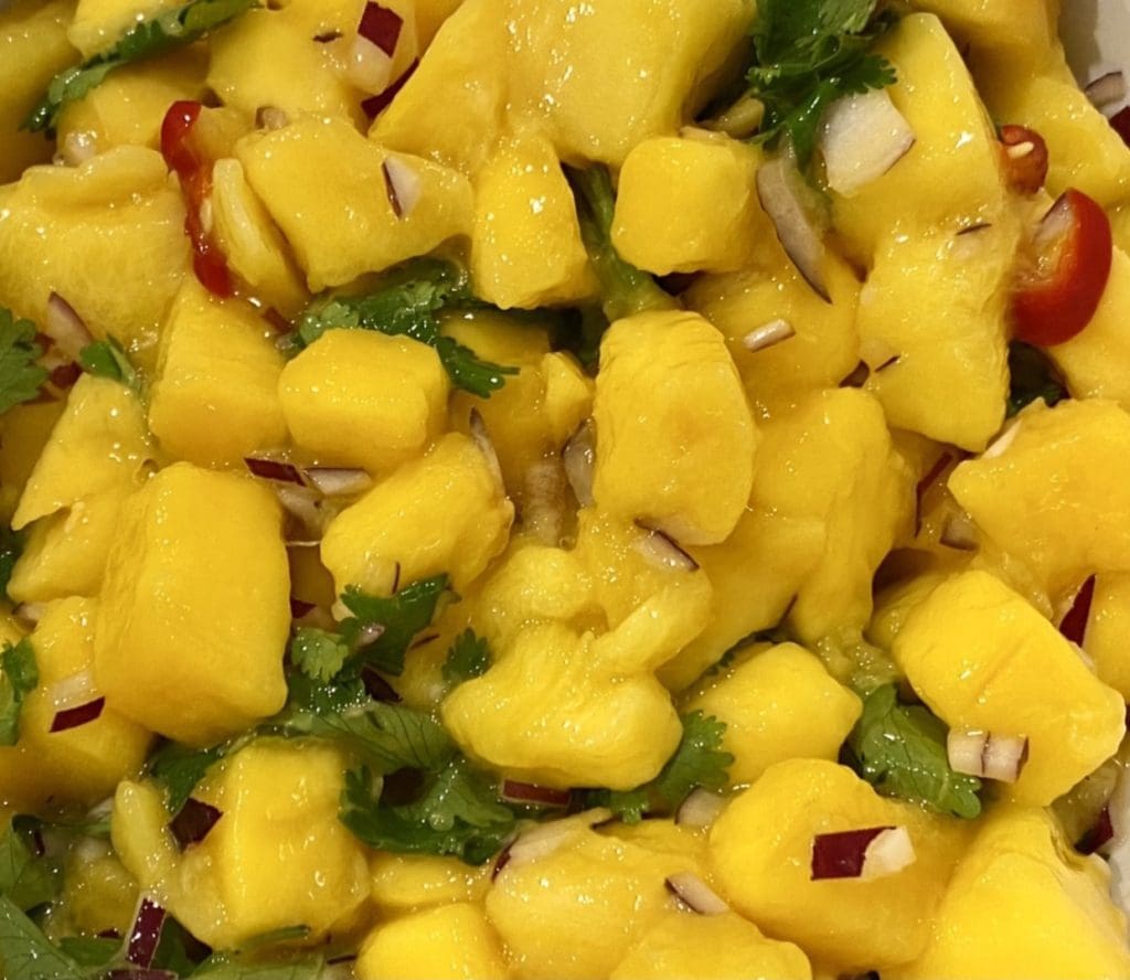 Mango salsa