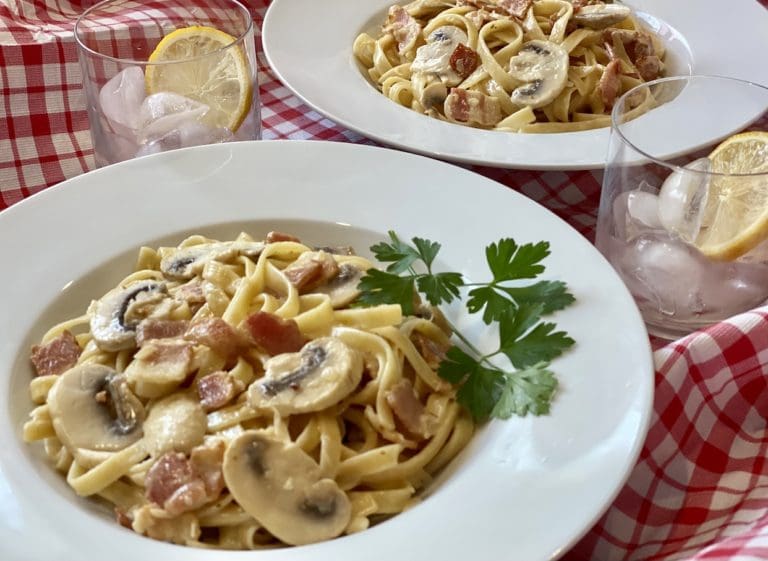 FETTUCCINE BOSCAIOLA