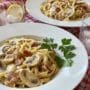 FETTUCCINE BOSCAIOLA