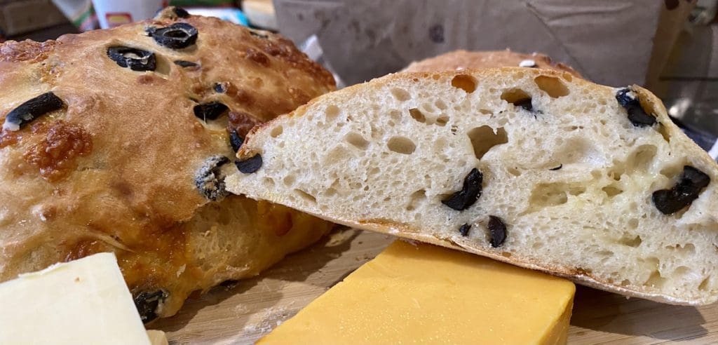 cheese olive bread