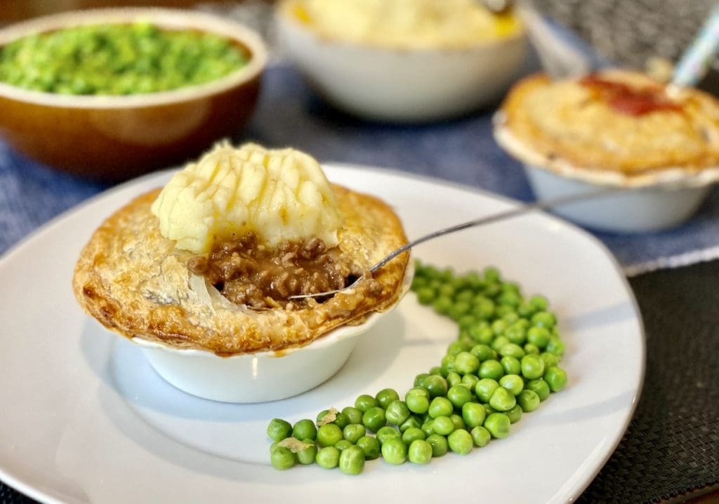 Aussie beef pie