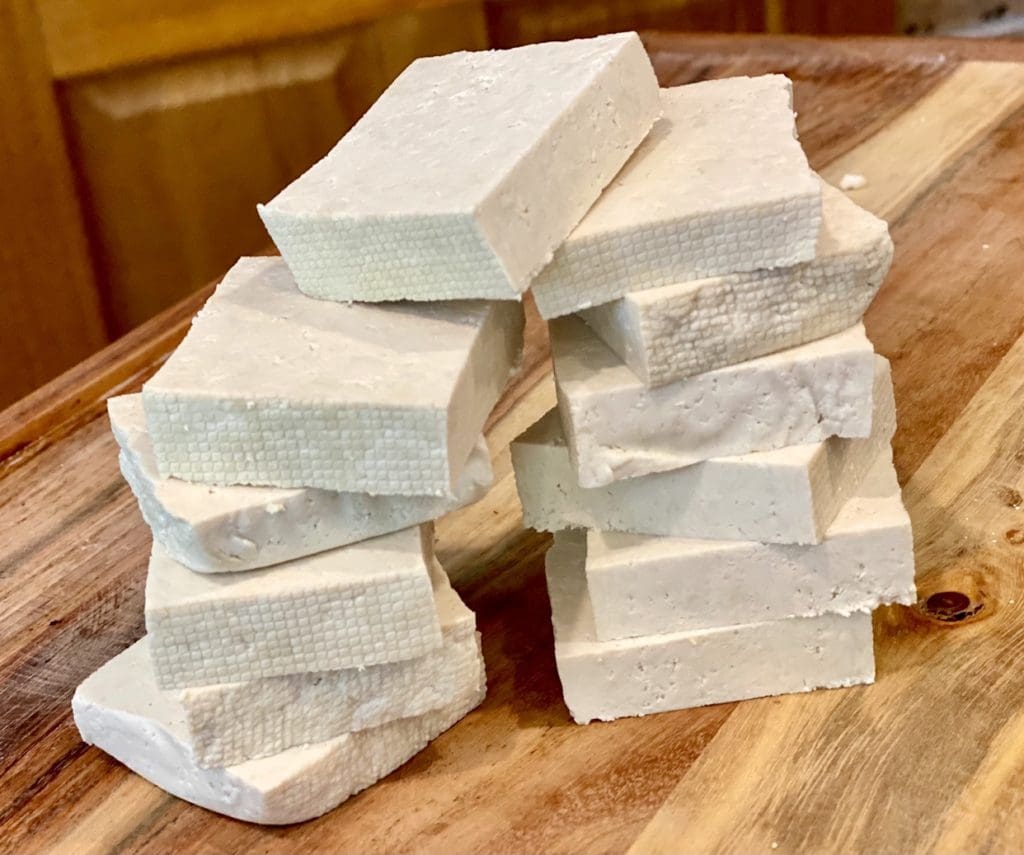 raw tofu