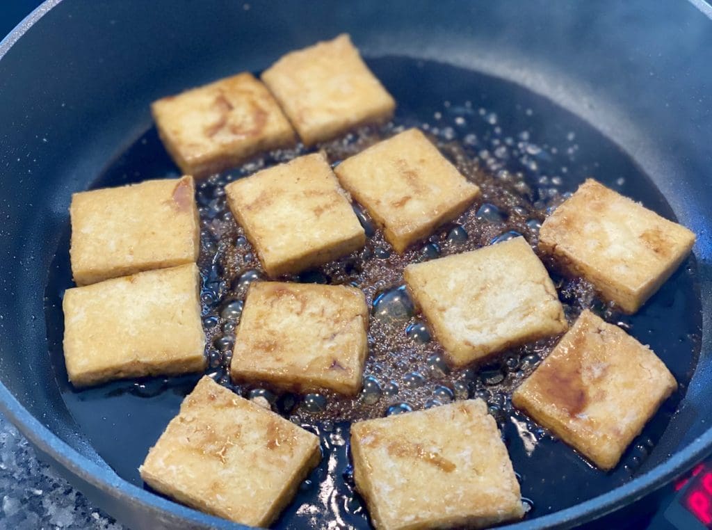 cooking tofu