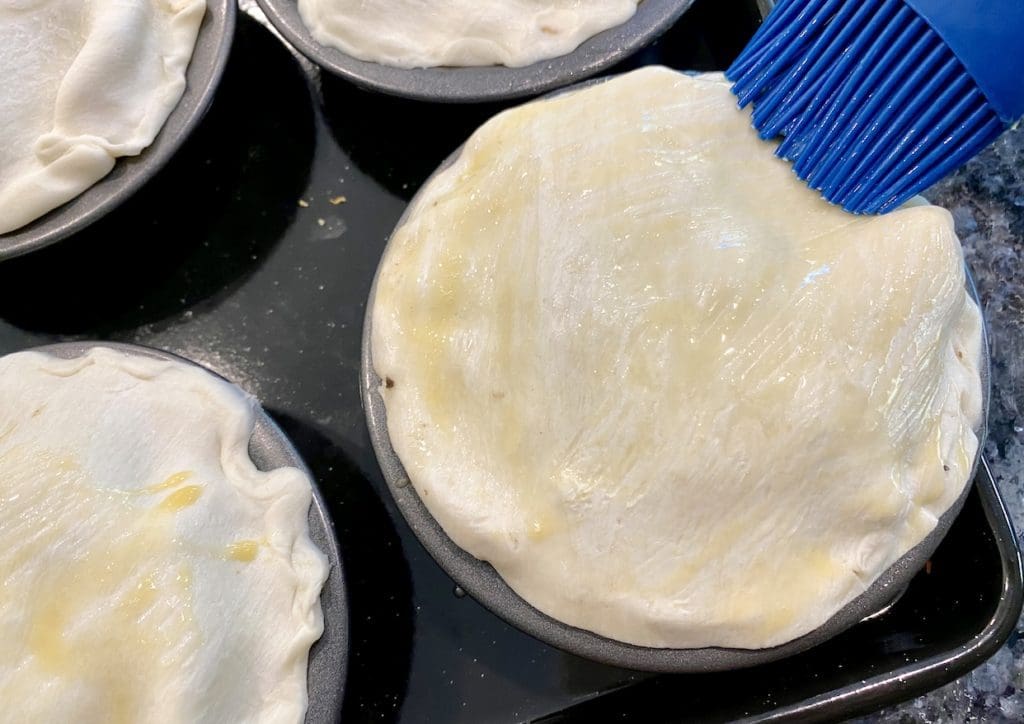 Baking the Aussie beef pie