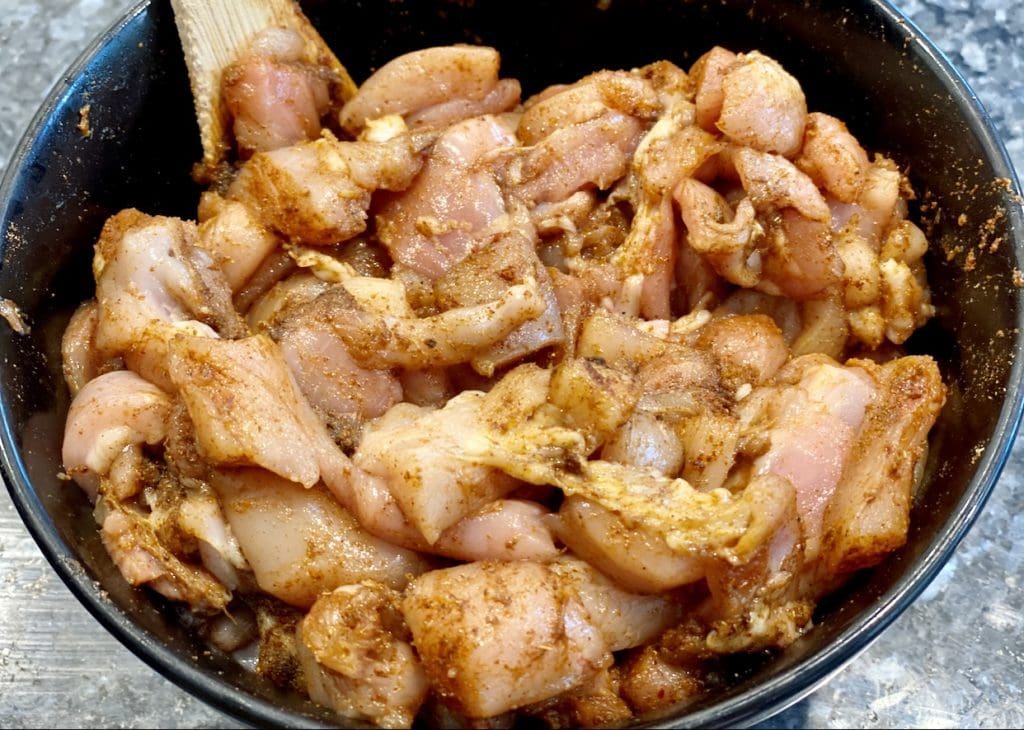 marinading chicken