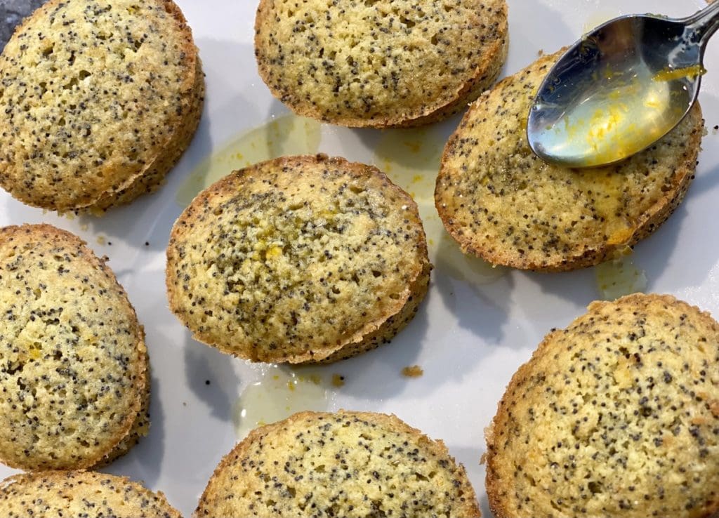 Orange and Poppy Seed Friands