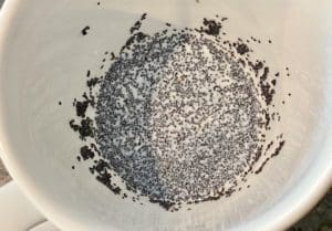 soaking the poppy seeds in milk