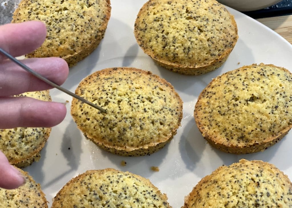 Orange and Poppy Seed Friands