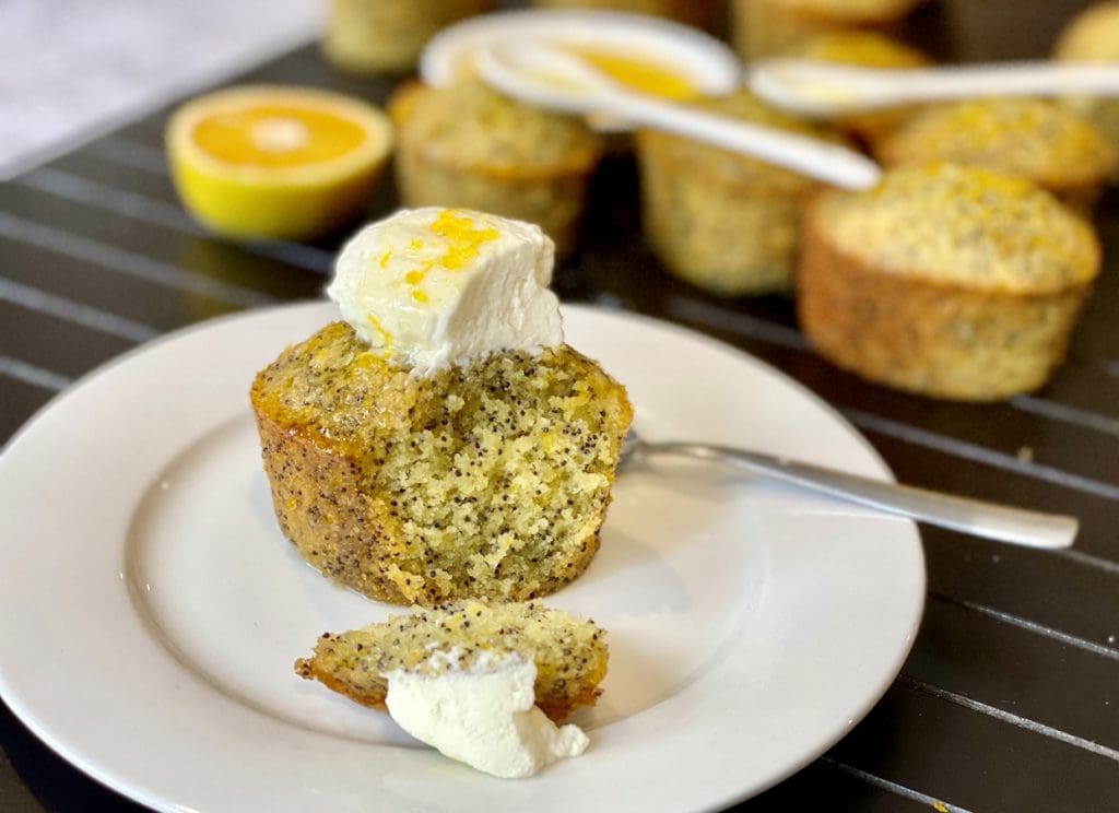 Orange and Poppy Seed Friands