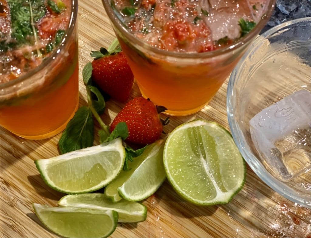 strawberry mojito