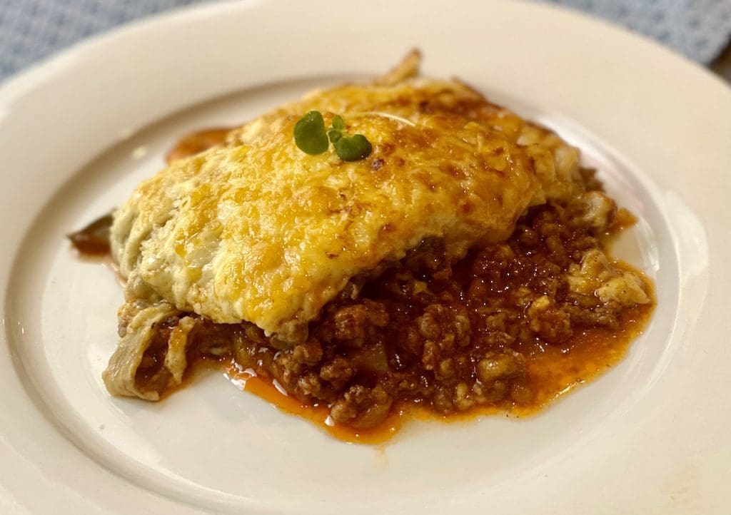 BEEF MOUSSAKA