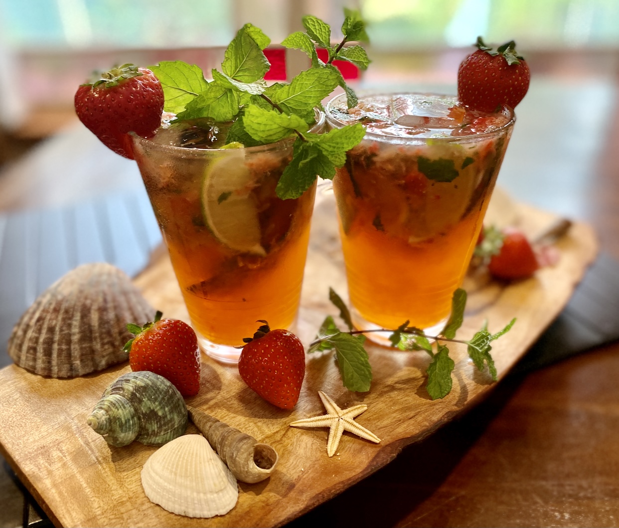 Strawberry mojito