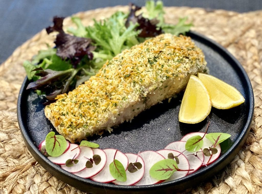 Parmesan Panko Crusted Fish 