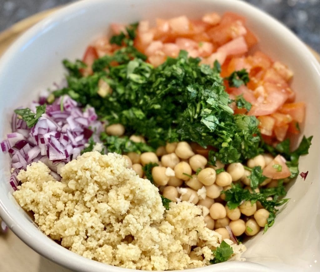 Mediterranean Chickpea Salad