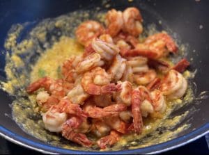 Easy salted egg prawn