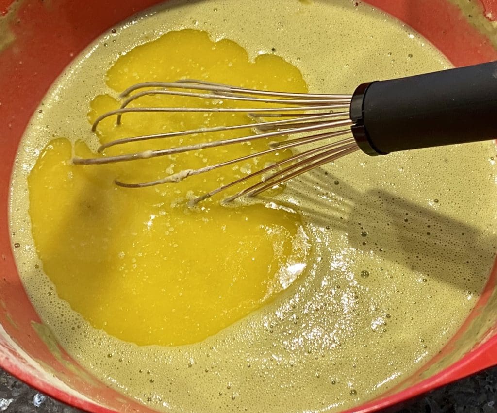 making batter