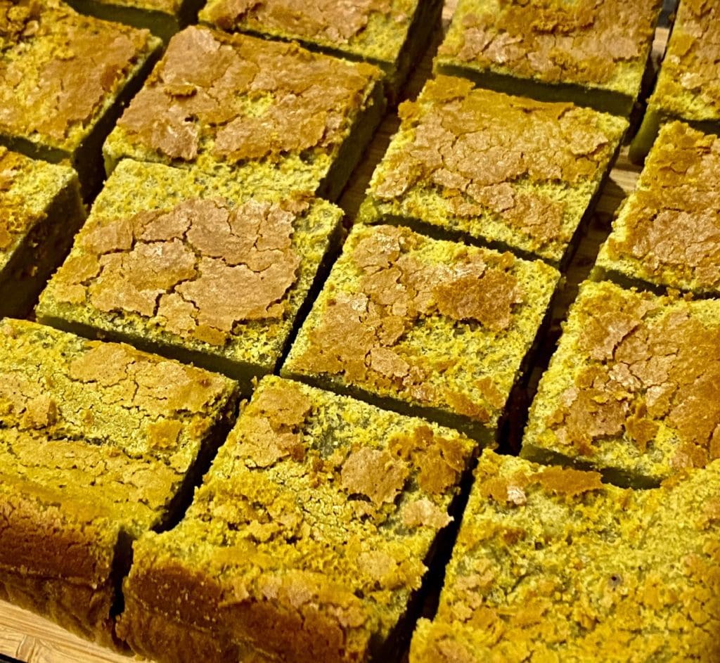 Matcha Butter Mochi