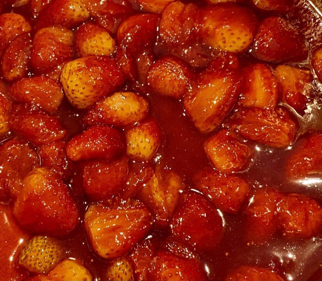 strawberry compote