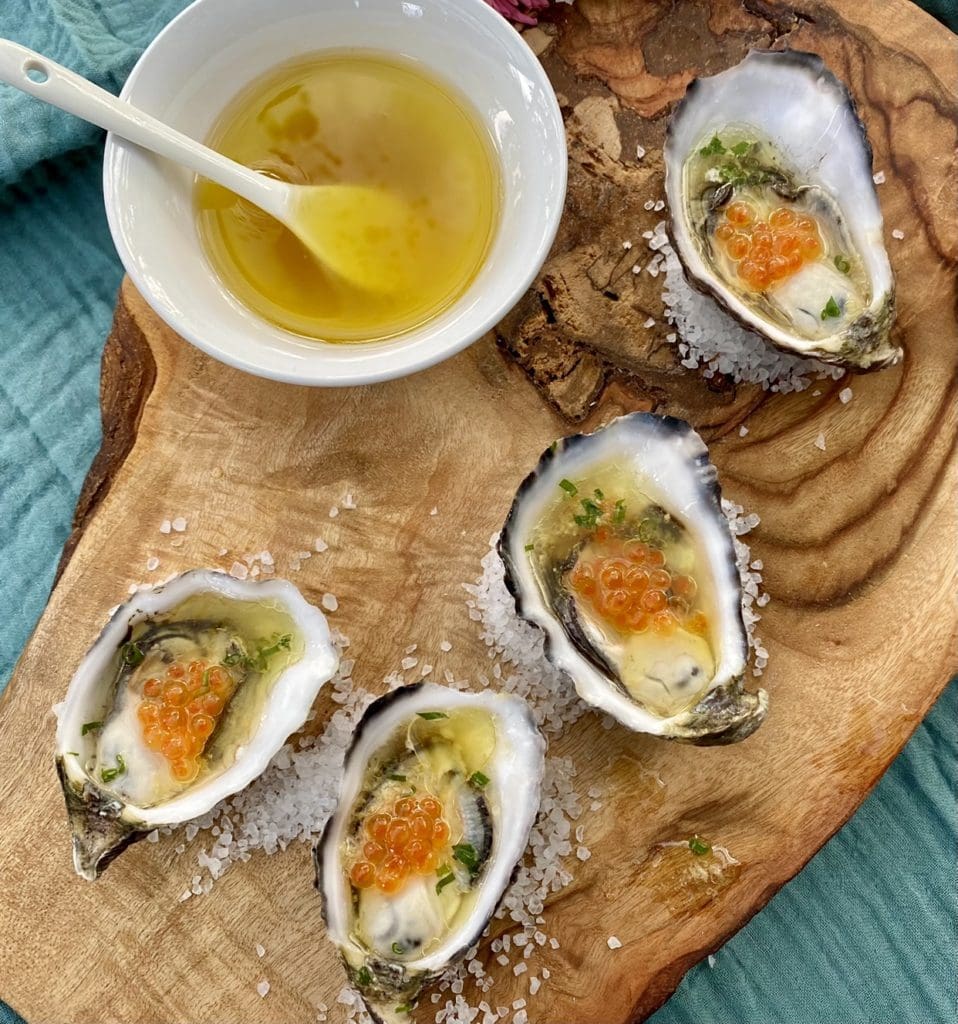 Japanese dressing for oysters