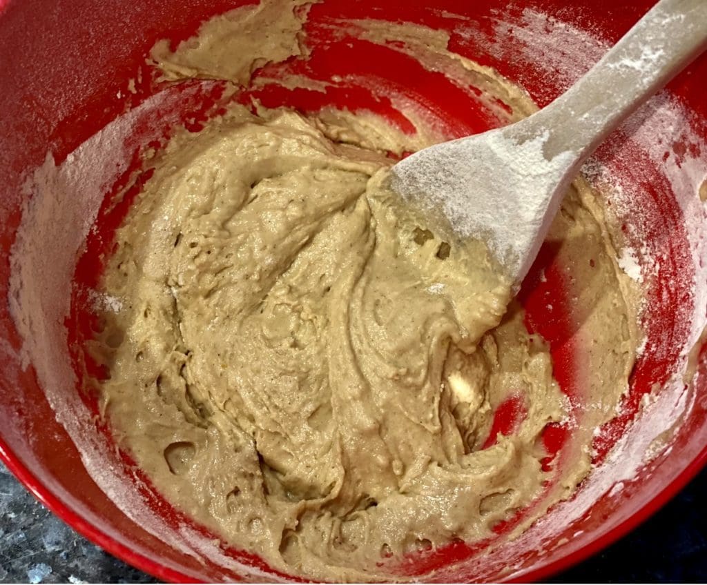 making the batter