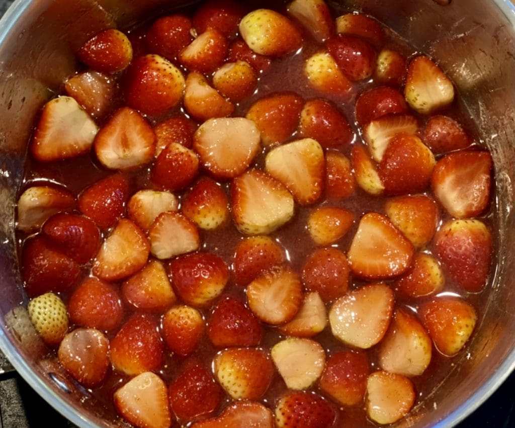 strawberry compote