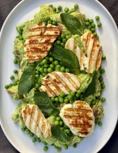 potato and pea salad