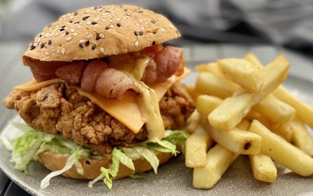 Spicy Fried Chicken Burger 