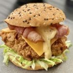 Spicy Fried Chicken Burger