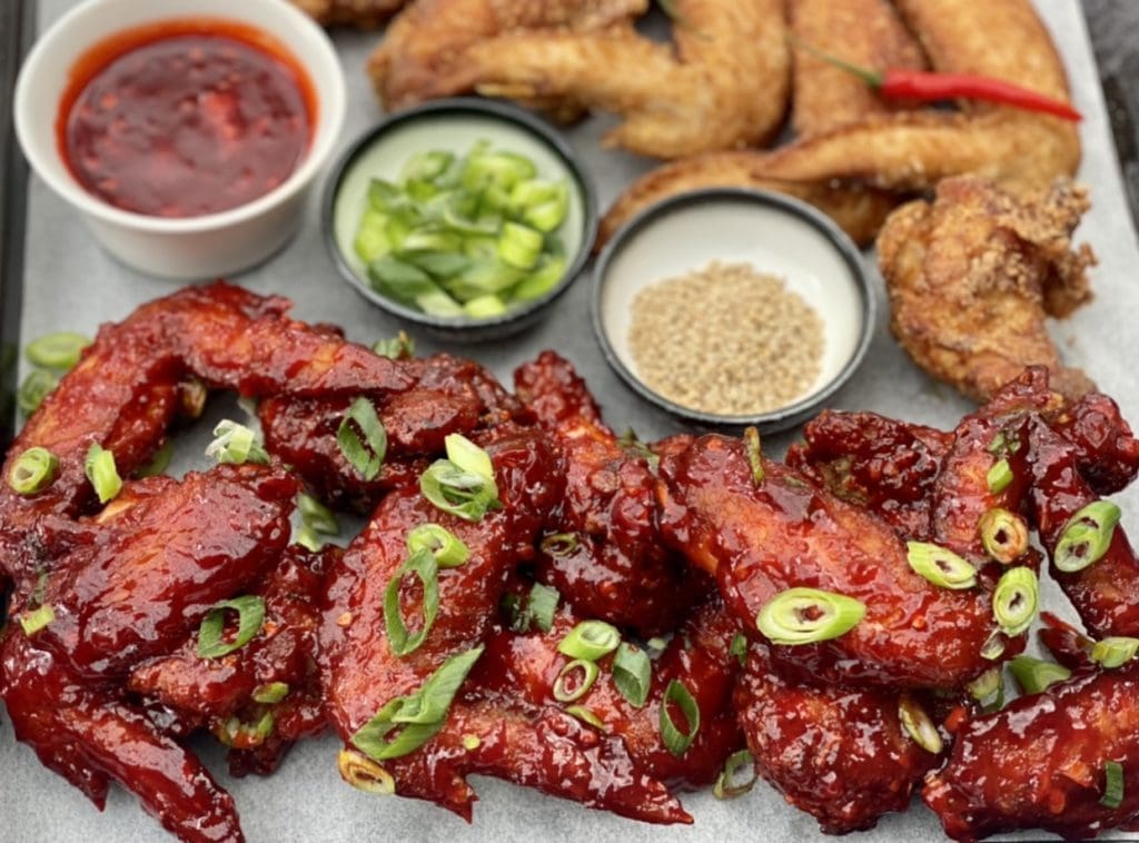 Spicy Korean Chicken Wings