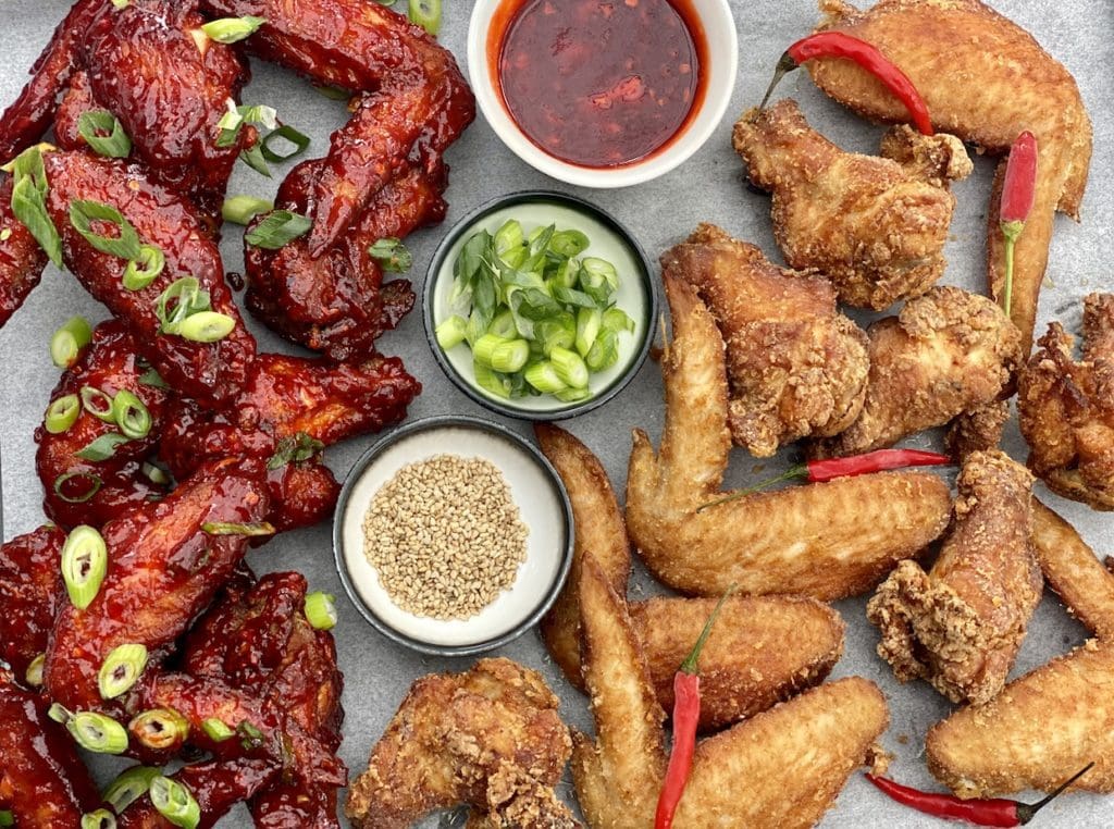 Spicy Korean Chicken Wings