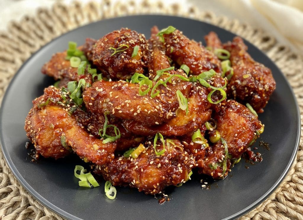 Spicy Korean Chicken Wings