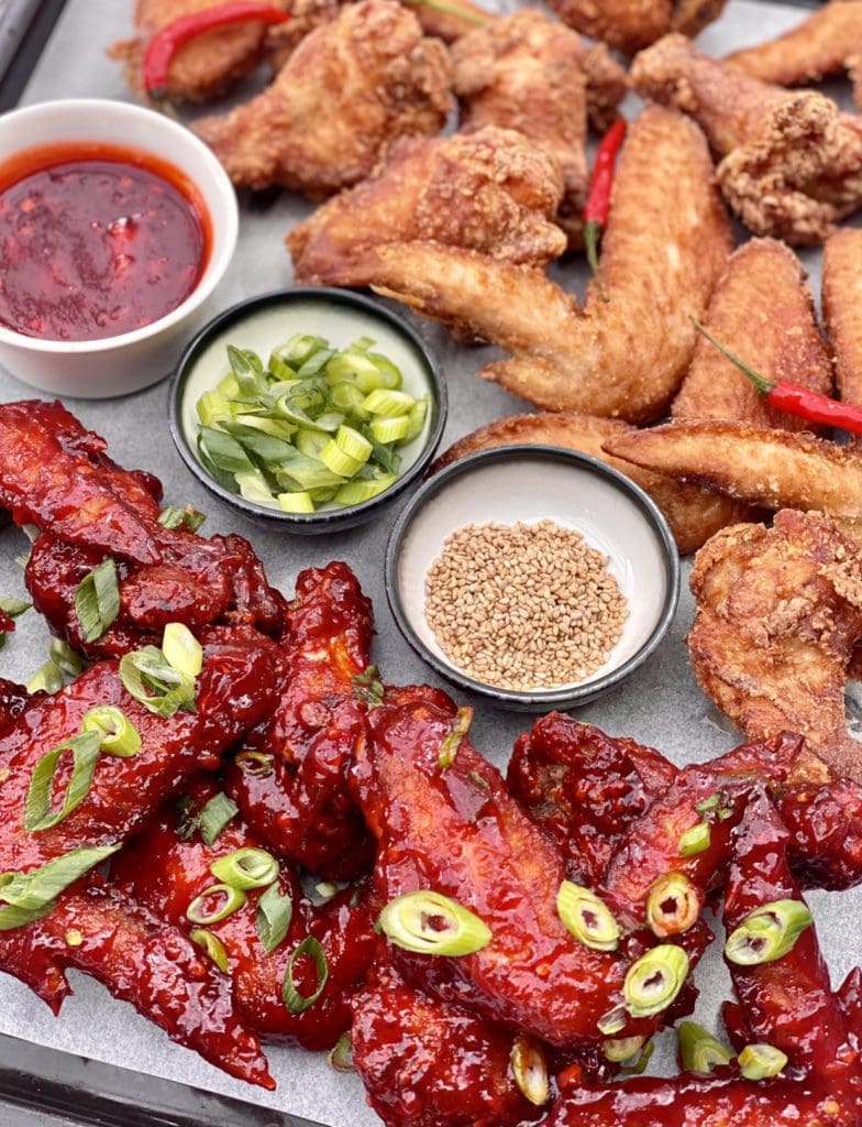 Spicy Korean Chicken Wings