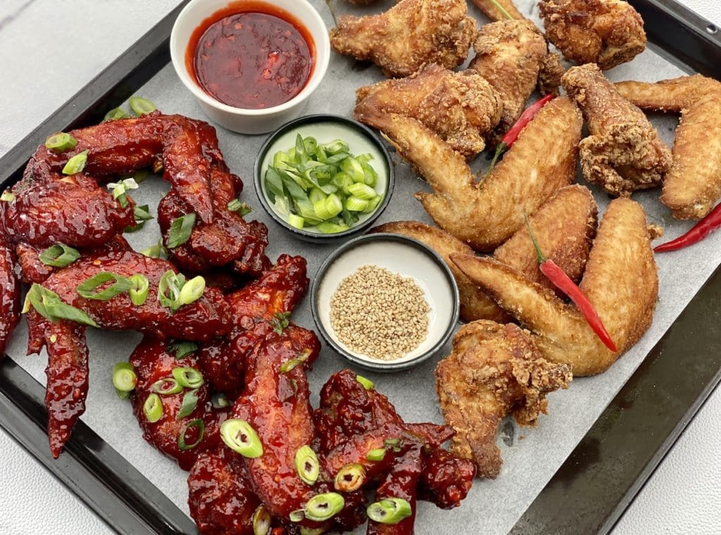 Spicy Korean Chicken Wings