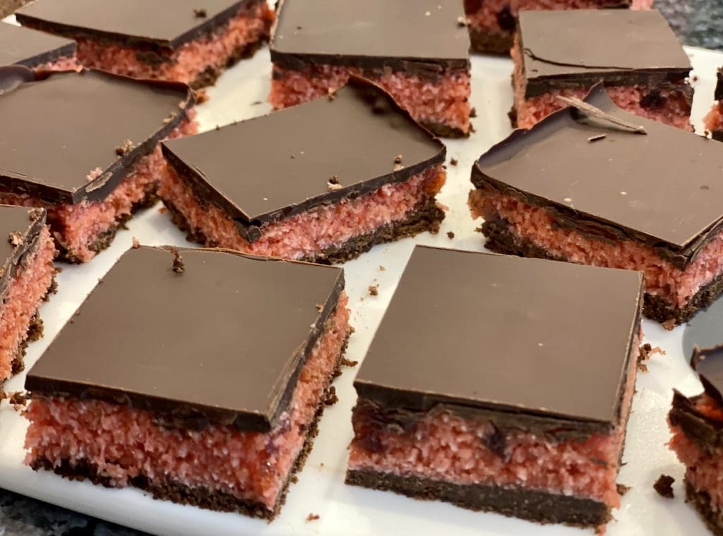 Chocolate Cherry Slice