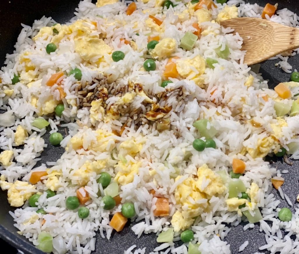 Egg Fried Rice for baby