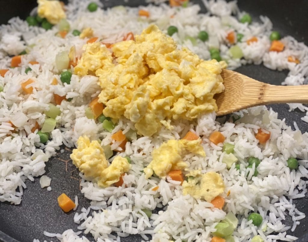 Egg Fried Rice for baby