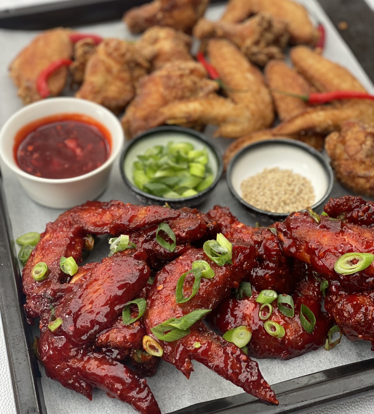 Spicy Korean Chicken Wings