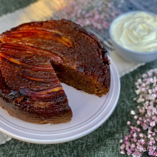 Banana Upside Down Cake