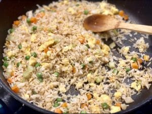 Egg Fried Rice for baby