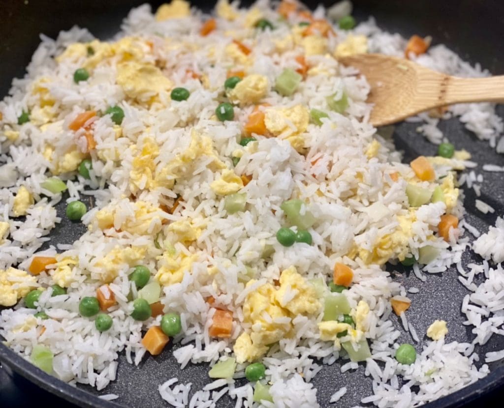 Egg Fried Rice for baby