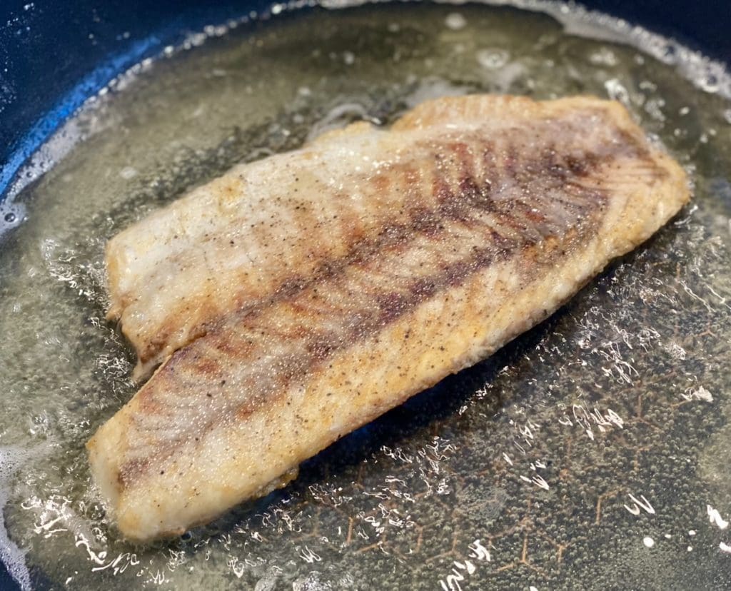 frying fish