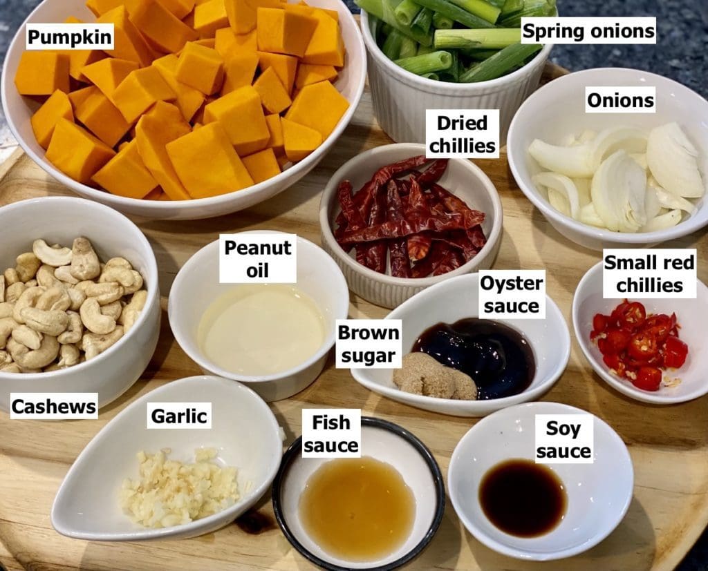 ingredients list