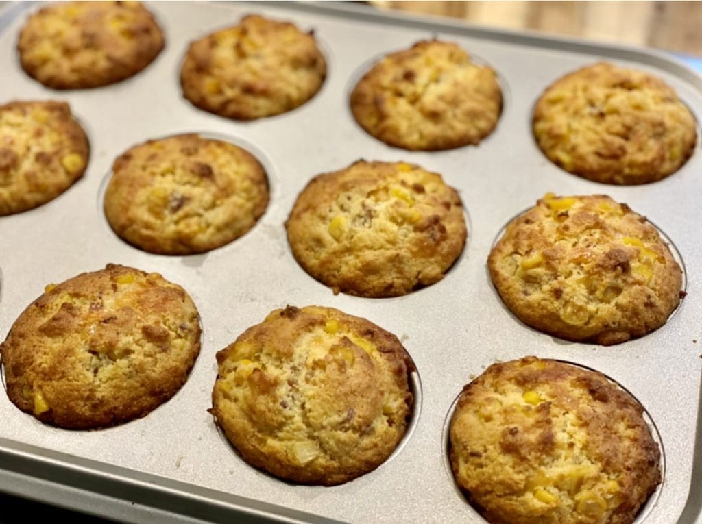 Bacon and Cheese Cornbread