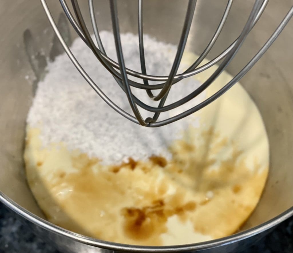 whipping cream