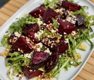 Roast Beetroot Salad - Make Healthy Eating More Exciting - 3CatsFoodie