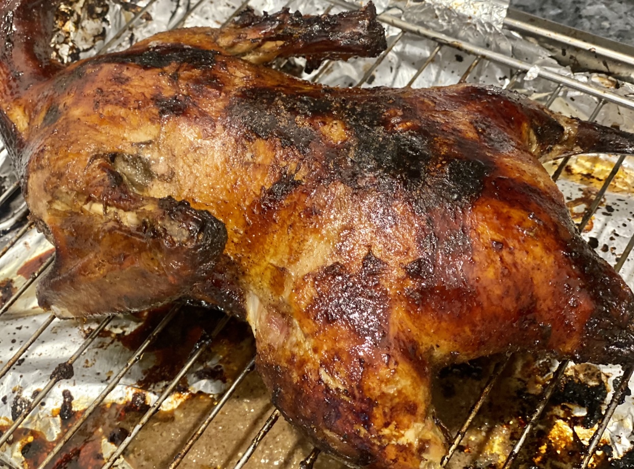 Rotisserie Whole Duck with Soy & Star Anise