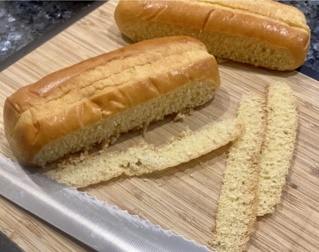 grilling bread